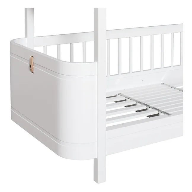 Lits superposés mi-hauteur Mini+ | Blanc