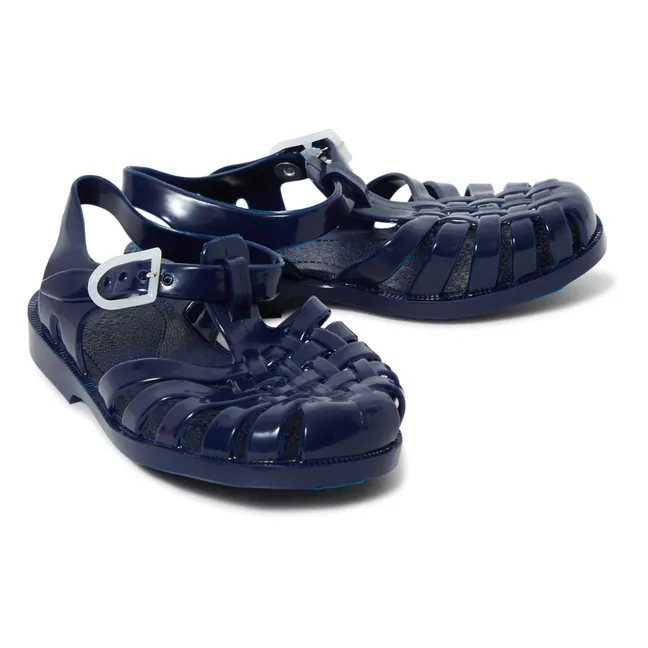 Sun Jelly Shoes | Navy blue