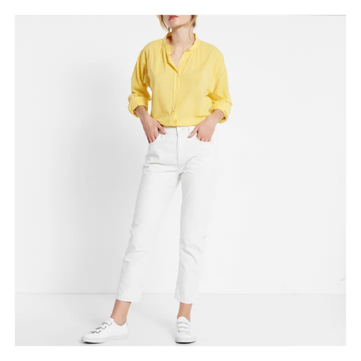 Camisa Nicole | Amarillo Limón- Imagen del producto n°1