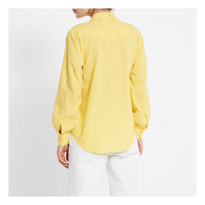 Camisa Nicole | Amarillo Limón- Imagen del producto n°3
