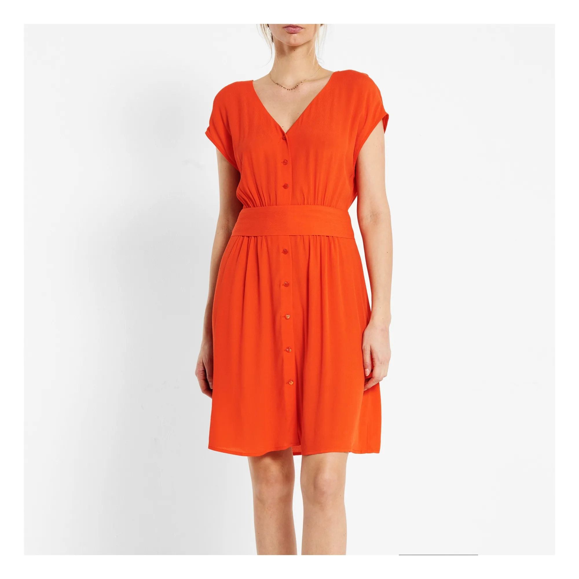 Des petits hauts Robe Tulipo Rouge Smallable