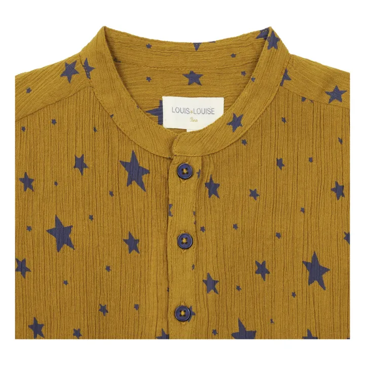Grand-Père Shirt | Saffron- Product image n°1