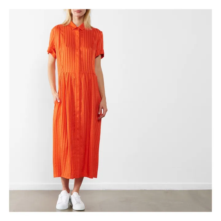 Jodie dress | Coral- Product image n°1