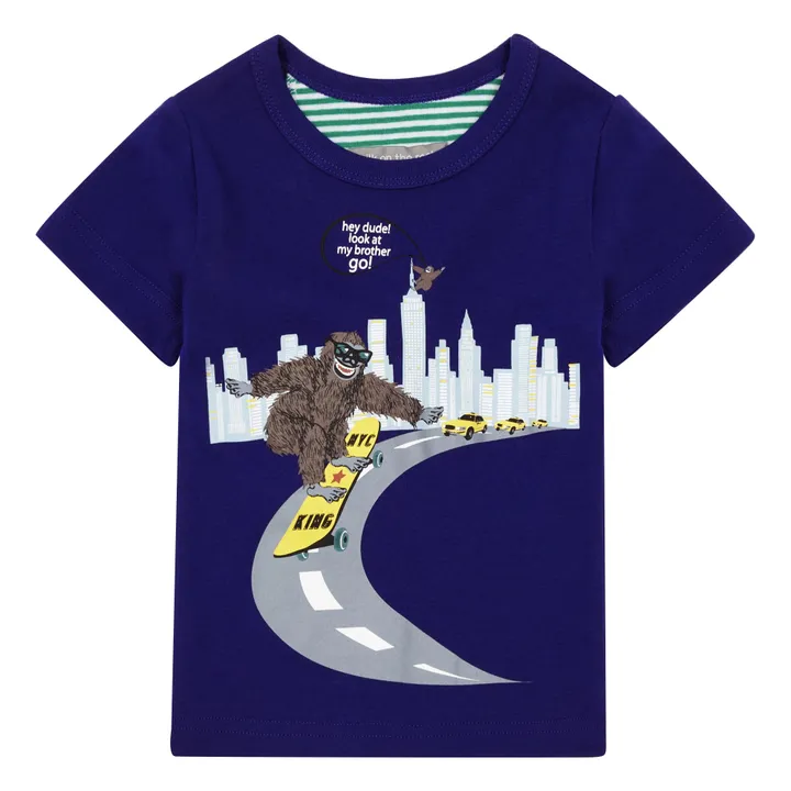 T-Shirt King Kong | Indigoblau- Produktbild Nr. 0