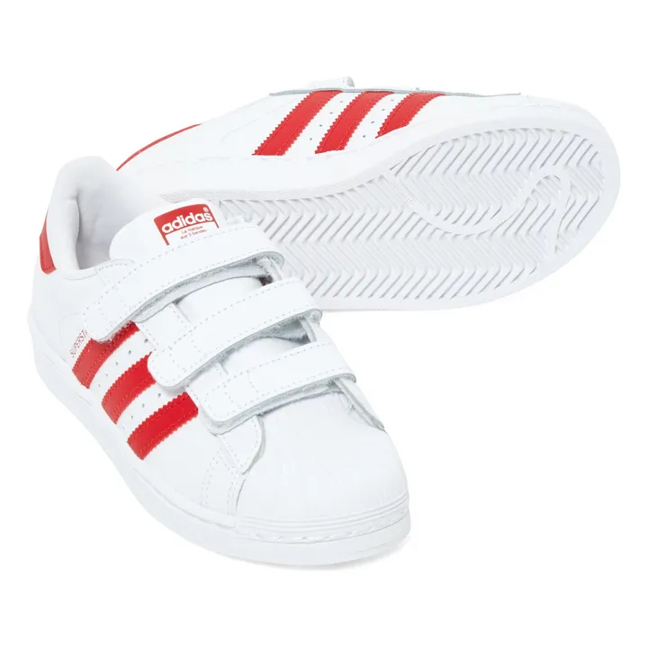 Superstar Velcro Sneakers | Red- Product image n°2