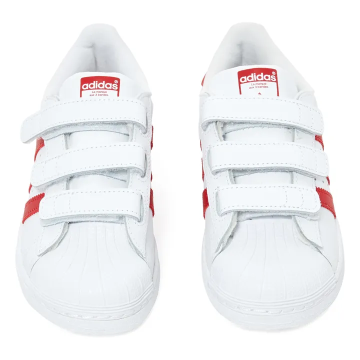 Superstar Velcro Sneakers | Red- Product image n°3