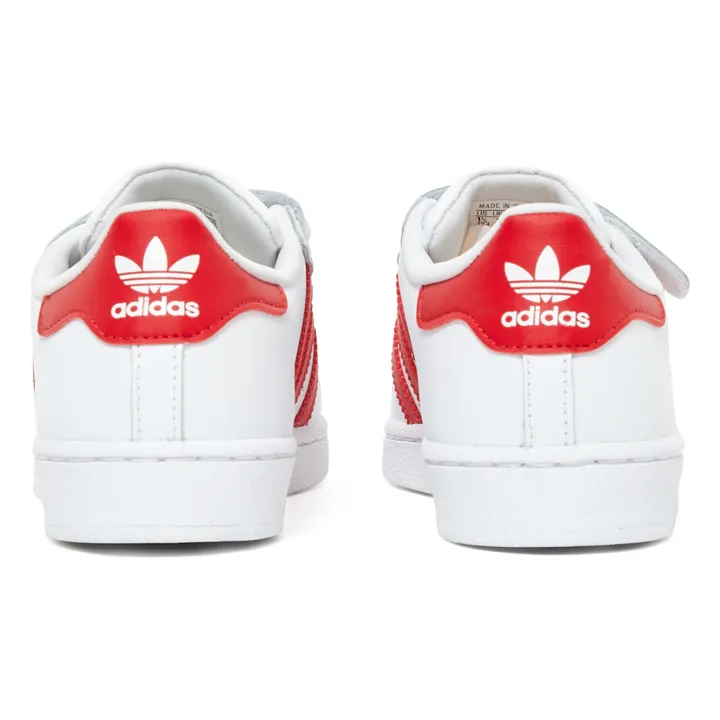 Superstar Velcro Sneakers | Red- Product image n°4