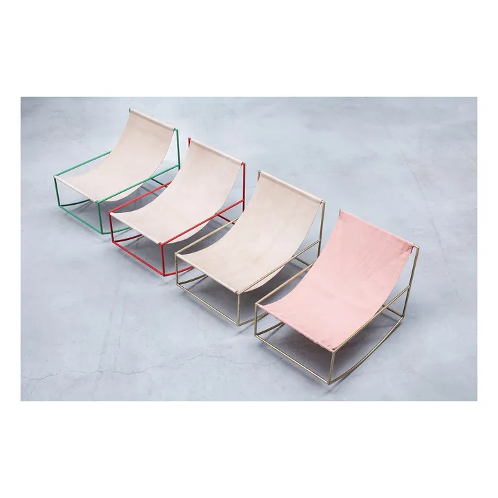 Fauteuil en lin Rocking Chair- Image produit n°4