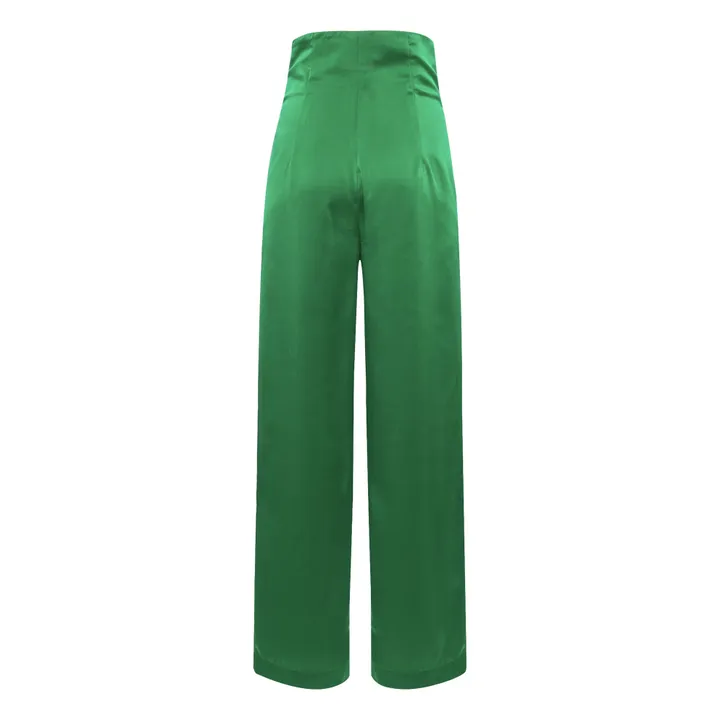 Pantalón Satén Acis | Verde- Imagen del producto n°5
