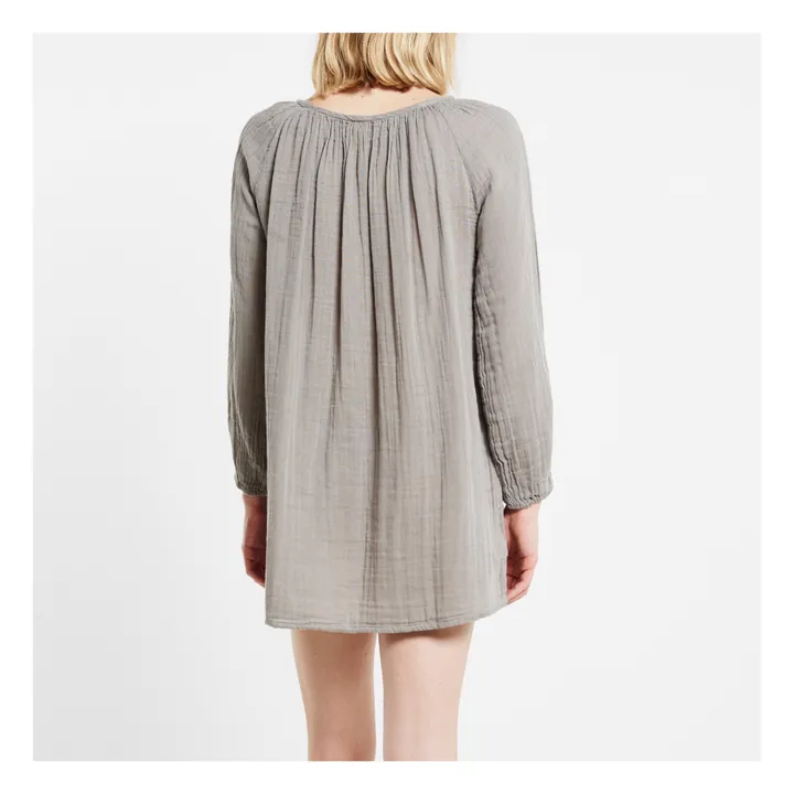 Kurzes Kleid Nina- Damenkollektion  | Stone Grey S045- Produktbild Nr. 6