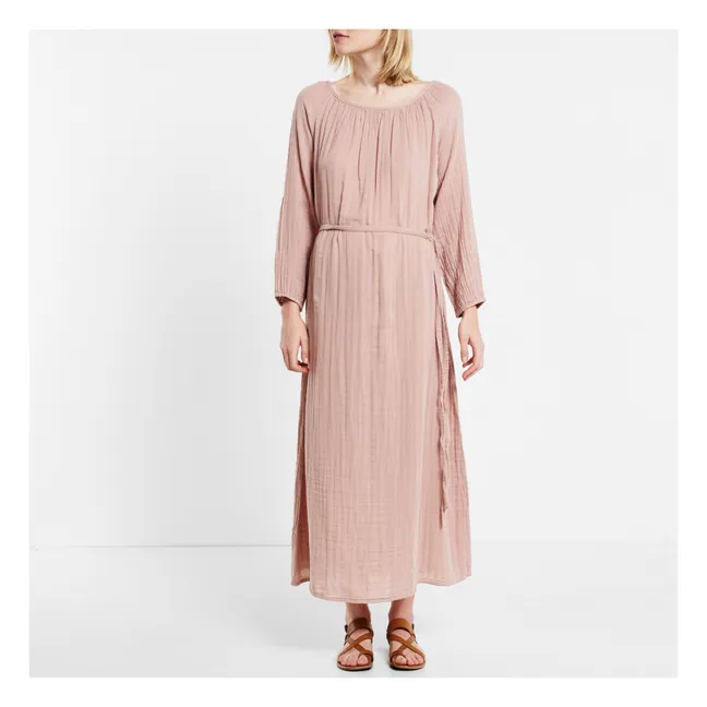 Nina Long Dress  - Woman Collection  | Dusty Pink S007