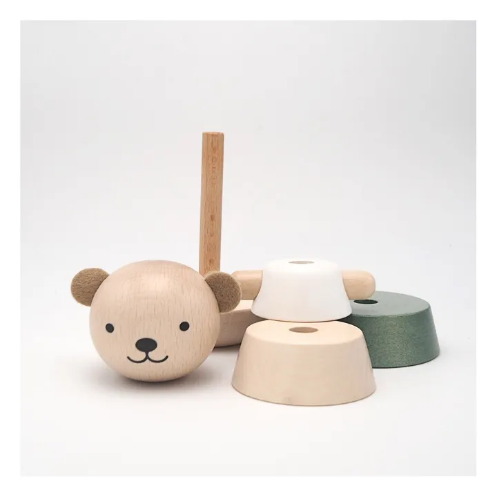 Wooden Stacking Bear- Product image n°2