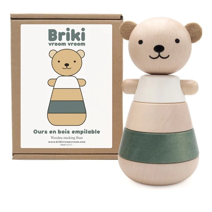 Wooden Stacking Bear- Product image n°3