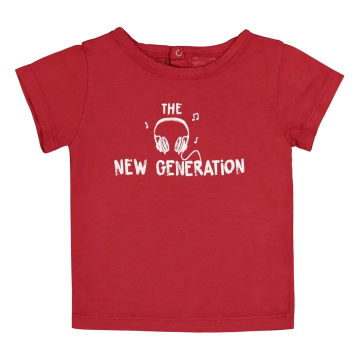 Camiseta Tom Bebé | Rojo- Imagen del producto n°0