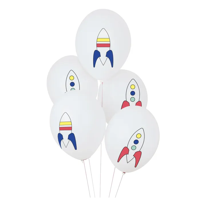 Ballons Cosmonaute - Lot de 5- Image produit n°0