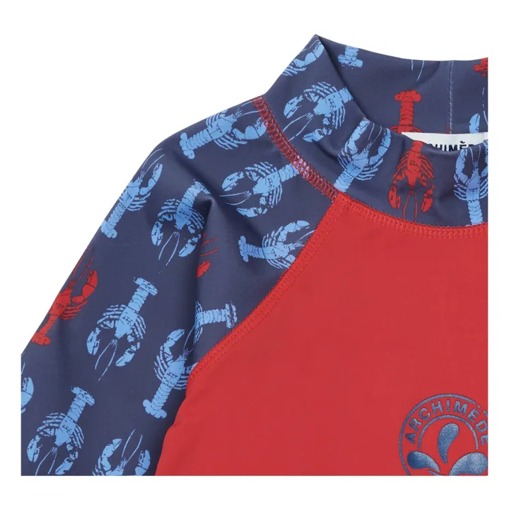 T-Shirt Anti-UV Lobster | Blu- Immagine del prodotto n°3