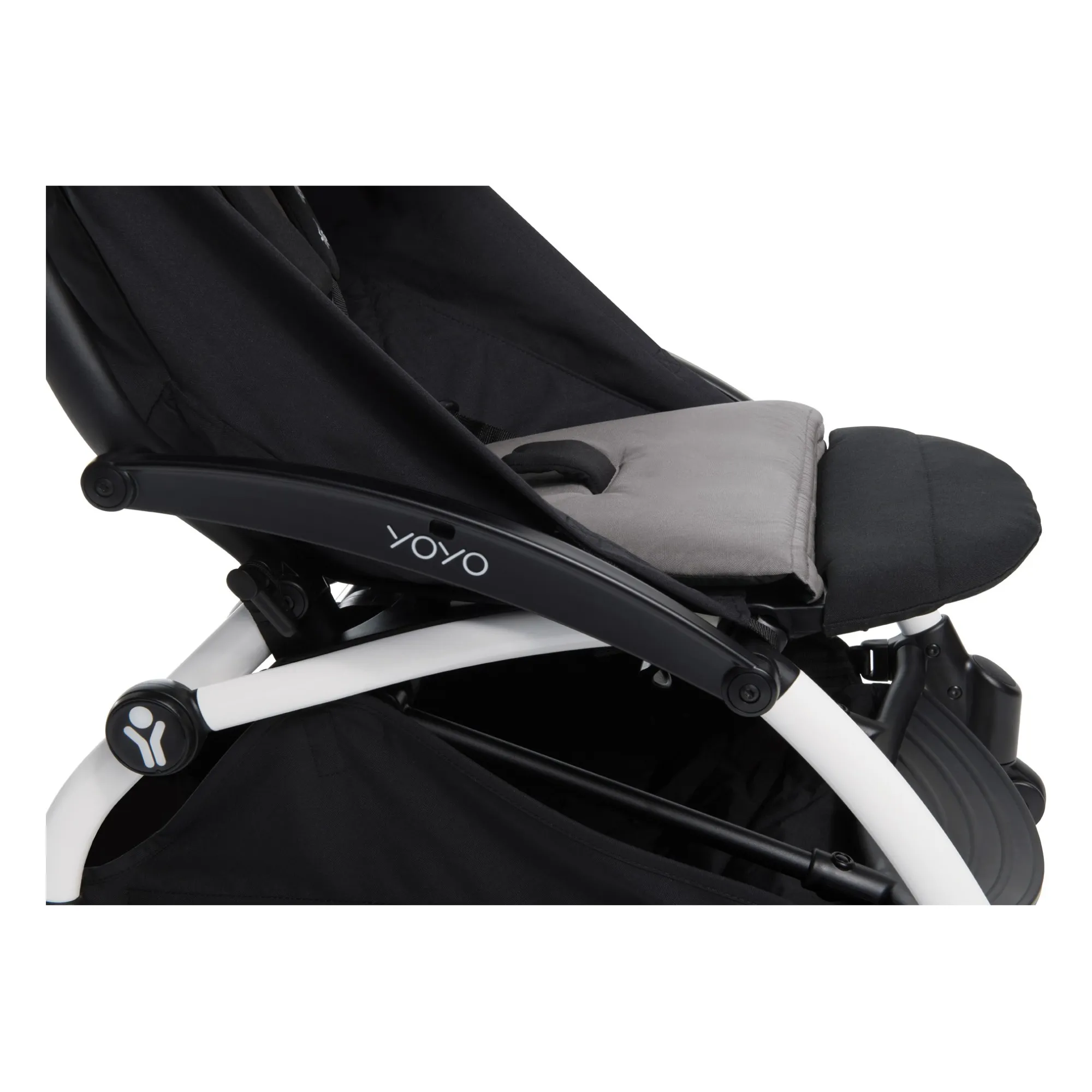 Repose-jambes pour poussette Yoyo | Noir- Image produit n°1