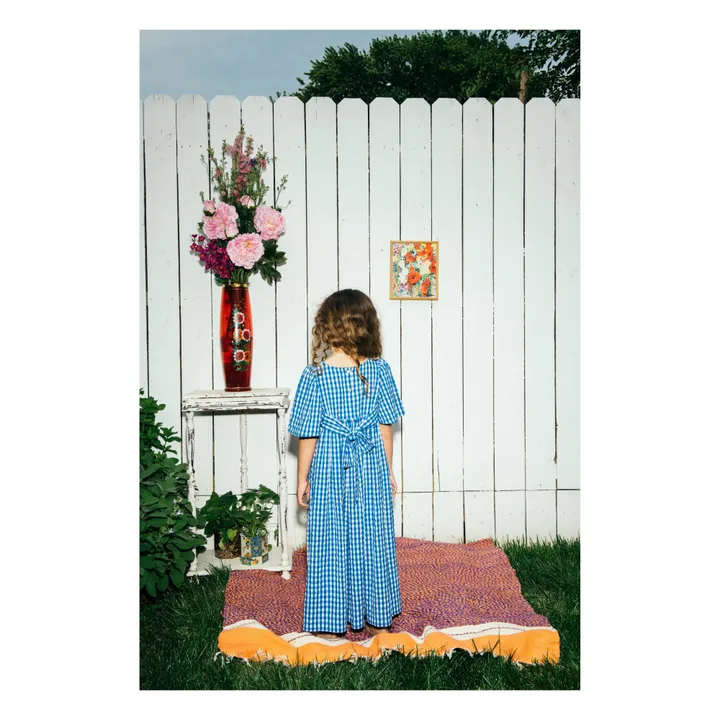 Kleid Lupe | Blau- Produktbild Nr. 3