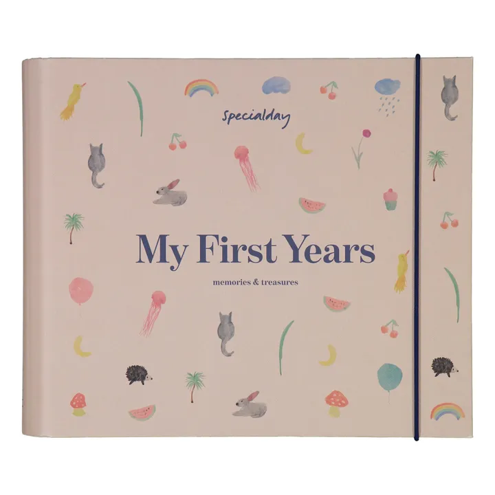Album nascita My First Years | Rosa- Immagine del prodotto n°0