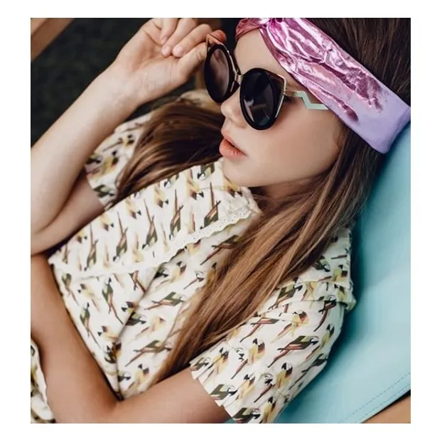 Lunettes de Soleil Kat | Noir- Image produit n°2