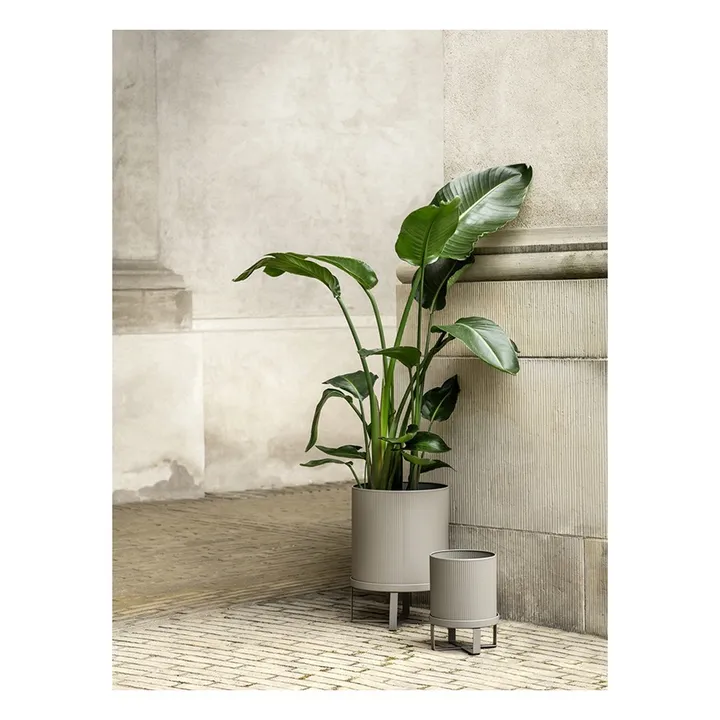 Macetera de acero Bau | Gris Claro- Imagen del producto n°1