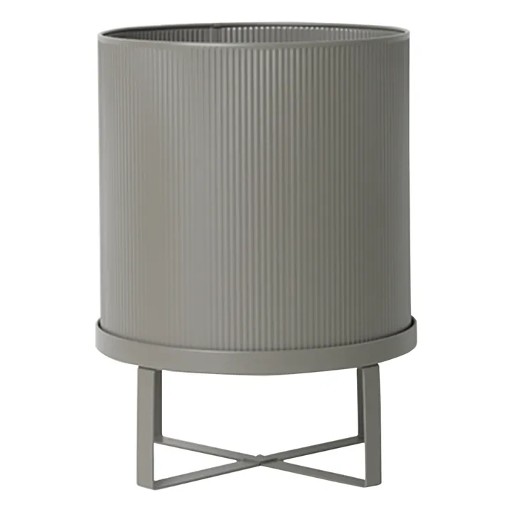 Macetera de acero Bau | Gris Claro- Imagen del producto n°2