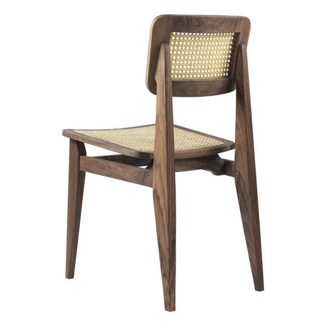 Silla C-chair, Marcel Gascoin, 1947 | Walnut