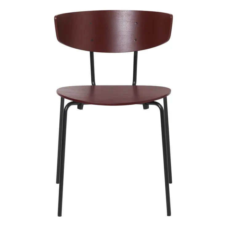 Ferm Living Burgundy Herman Oak Chair