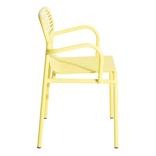 Weekend chairs with arms - Set of 2 | Yellow