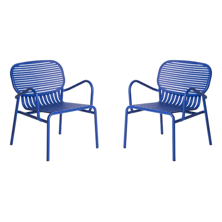 Fauteuil Week-end - Lot de 2 | Bleu- Image produit n°0
