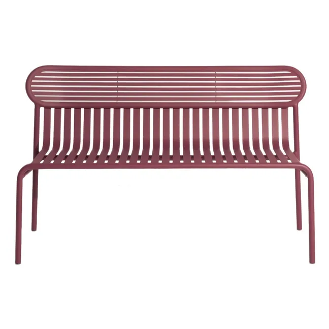 Weekend bench | Burgundy
