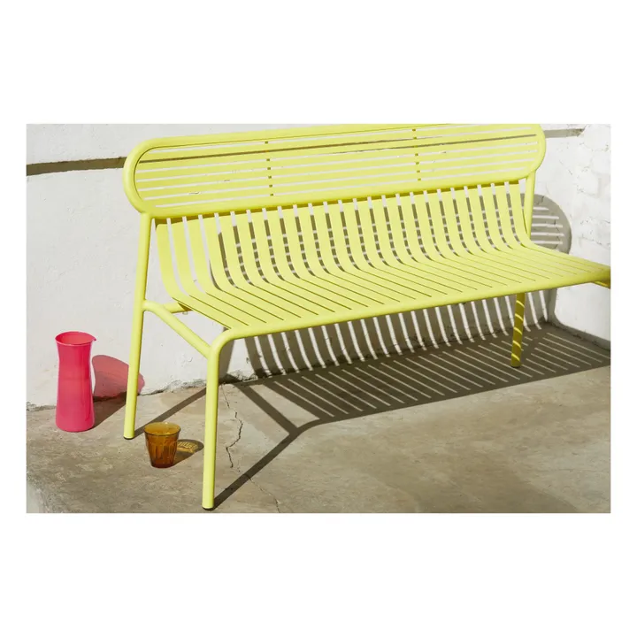 Banc Week-end | Jaune- Image produit n°1