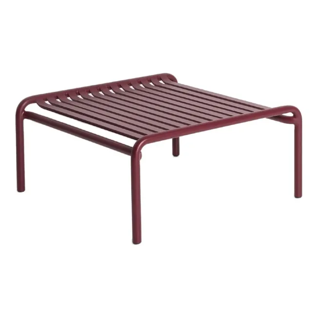 Weekend coffee table | Burgundy