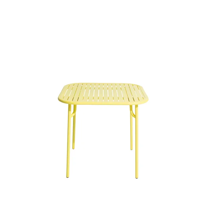 Weekend table | Yellow