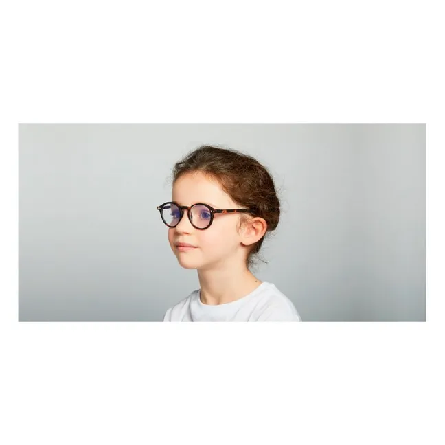 Brille für Bildschirm Junior #D | Braun