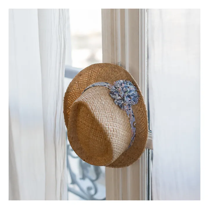 Cappello di paglia con nappe- Immagine del prodotto n°1