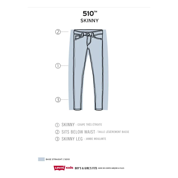 Jeans Skinny Super Stretch 510 | Denim Brut- Produktbild Nr. 2