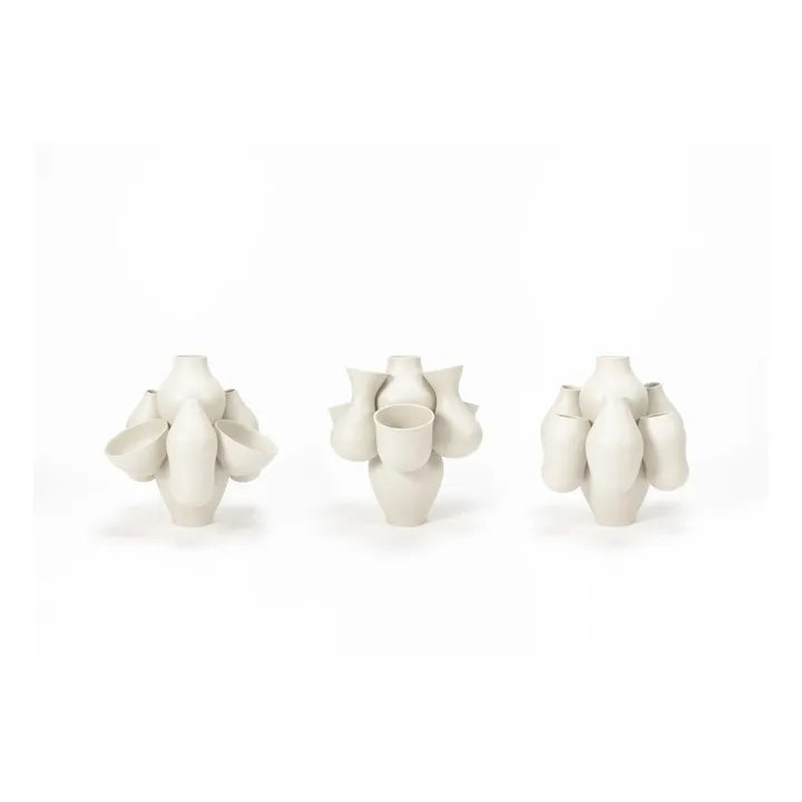 Pacha ceramic vase, Jean-Baptiste Fastrez | Cream- Product image n°1