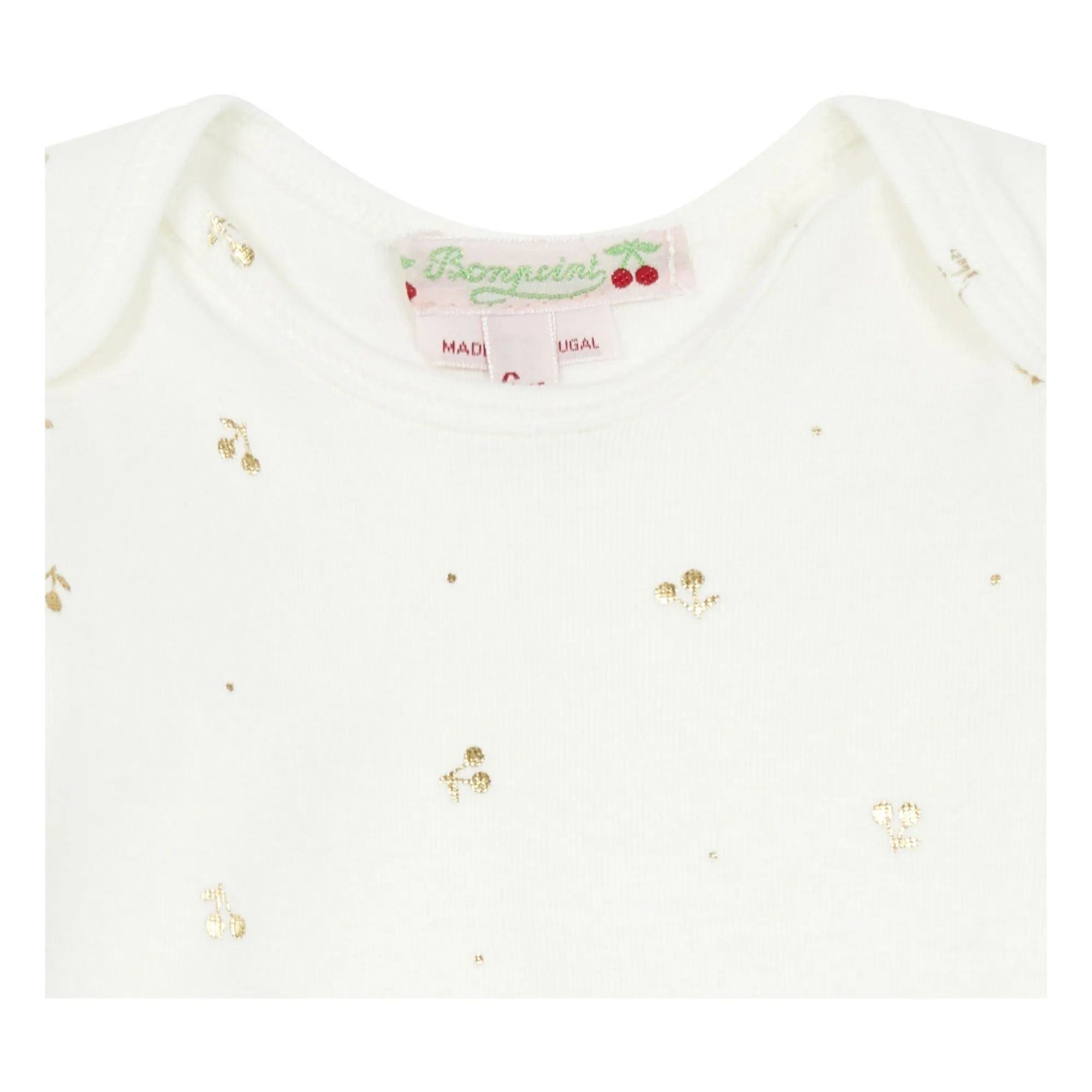 Bonpoint - Brassière + Legging Coton Bio Cerises (Bonpoint) - Image 2