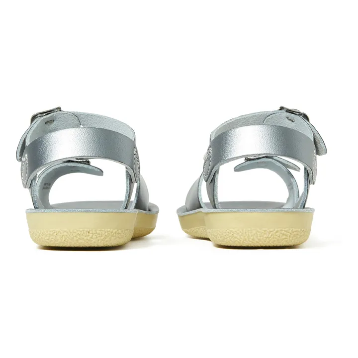 Sandales Cuir Waterproof Surfer | Argenté- Image produit n°5