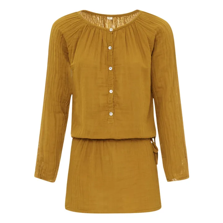 Kleid Naia- Damenkollektion  | Gold S024- Produktbild Nr. 0