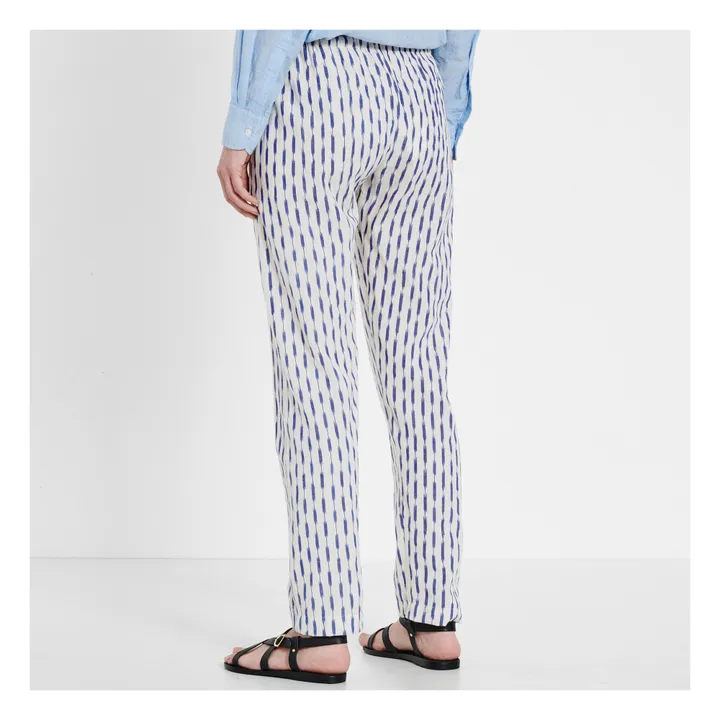 Print trousers - Women's Collection -  | Light Blue- Product image n°3