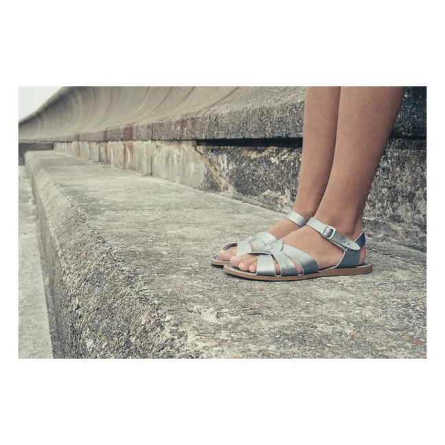 Sandales Cuir Waterproof Original | Vert kaki