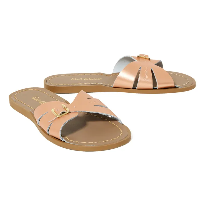 Classic Side Premium Sandals - Women's Collection -  | Pink Gold- Product image n°1