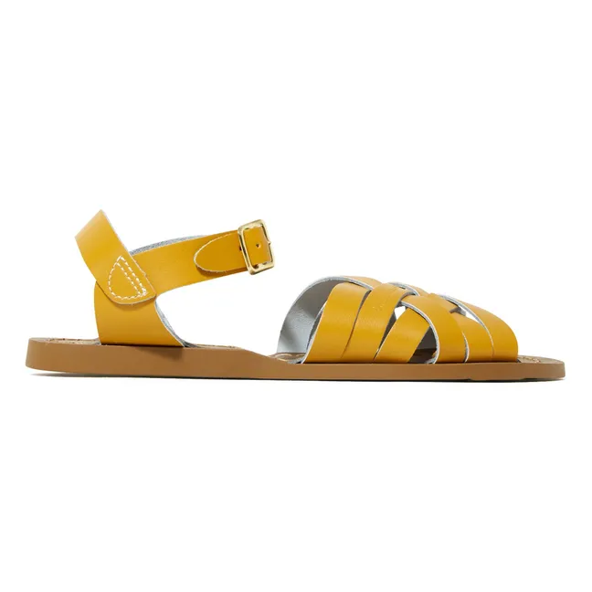 Retro Sandals - Women's Collection -  | Mustard