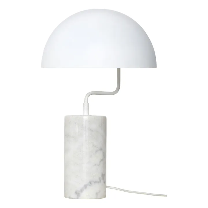 Lámpara de mesa de mármol | Blanco- Imagen del producto n°0