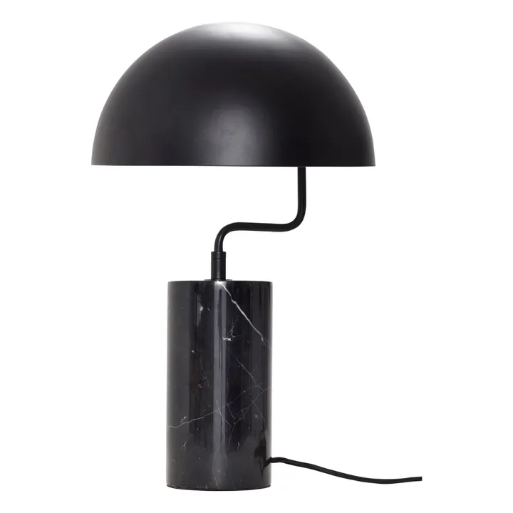 Lampe de table en marbre | Noir- Image produit n°0