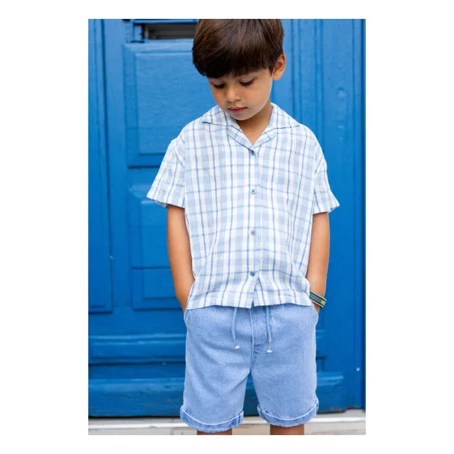 Magnum Checkered Shirt | Blue