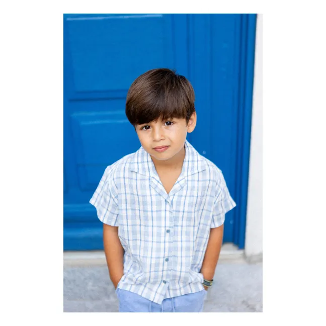 Magnum Checkered Shirt | Blue