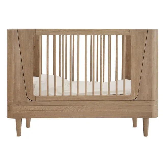 Lit bébé évolutif en chêne